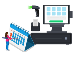Event Sales (POS) & Promoters Time Tracking System
