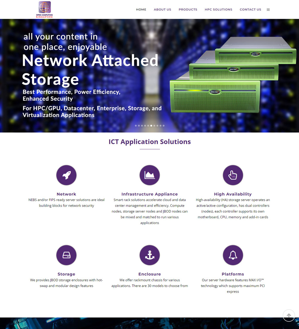 Exiga Opencomputing Portfolio