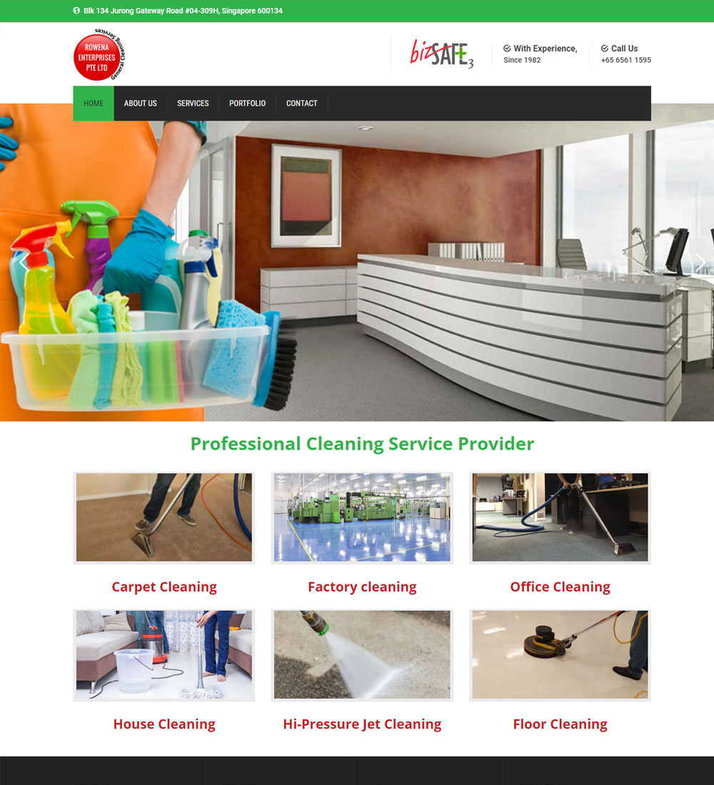 Exiga Rowenacleaning Portfolio