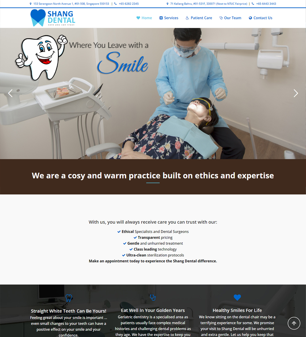 Exiga Shangdental Portfolio