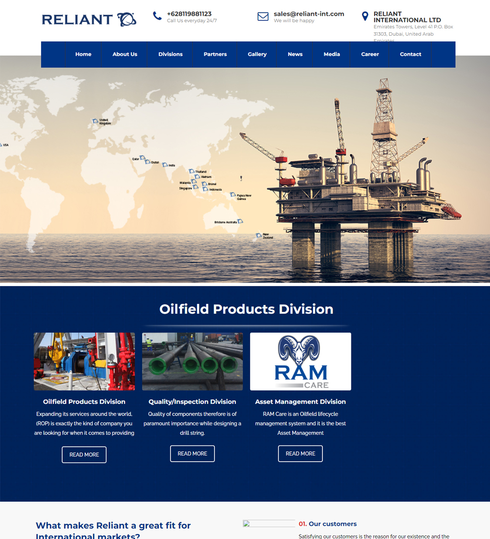 Exiga reliant-int Portfolio