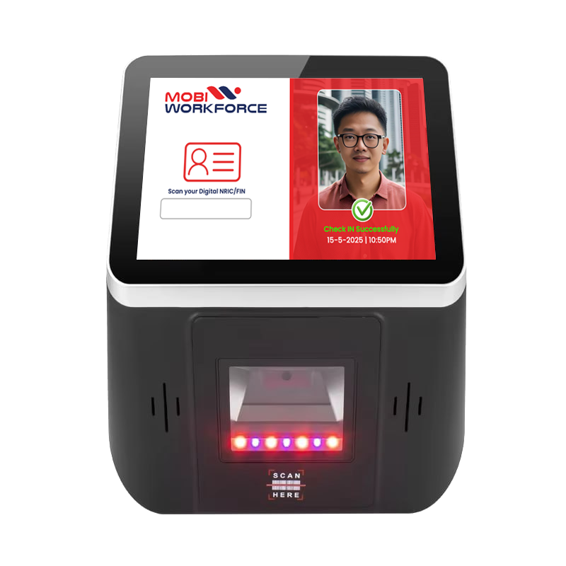 QR Code GPS Time Attendance Management System