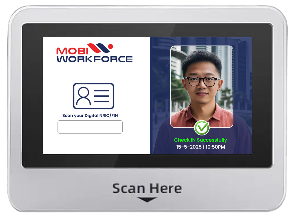Barcode GPS Time Management
